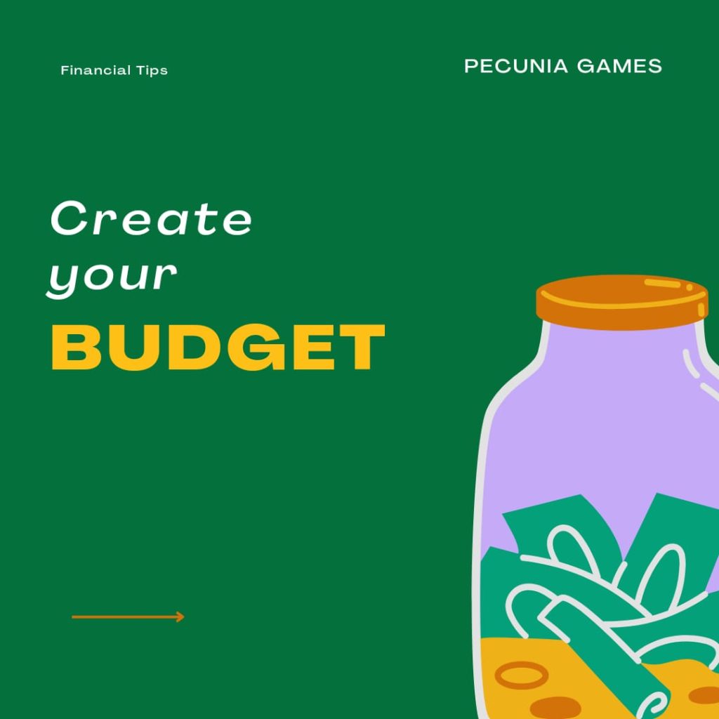 Create your budget